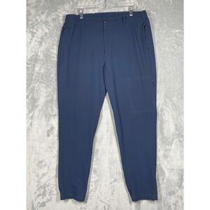 Mack Weldon Men's Navy Blue Jogger Pants X-Large Stretch Performance Comfort